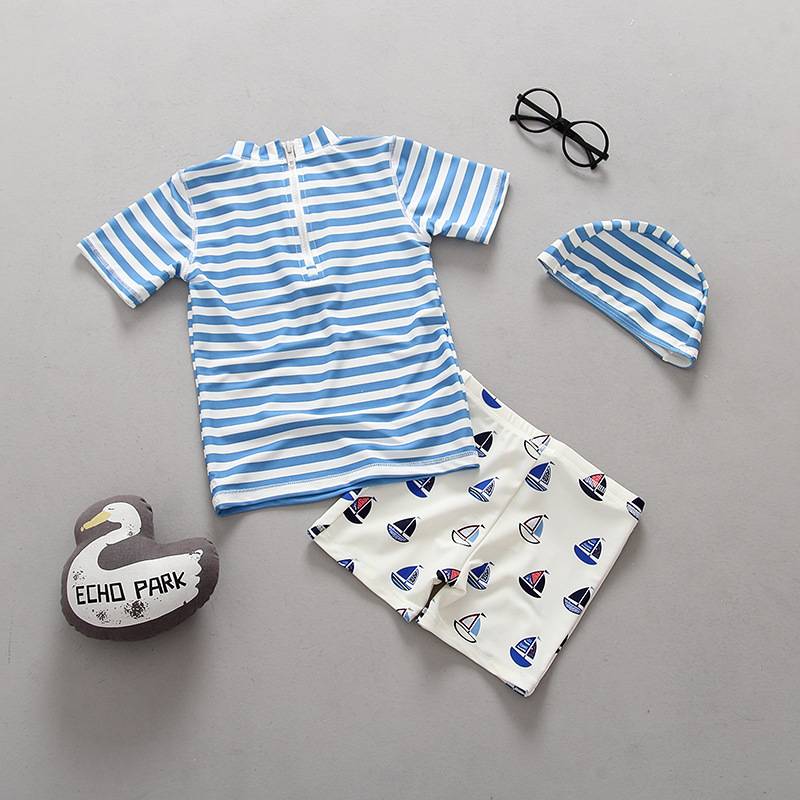 British NEXTINS Children's Swimsuit Boys Swimsuit Set Boys Skin Body Children's Sunshine Swing Swimsuit
