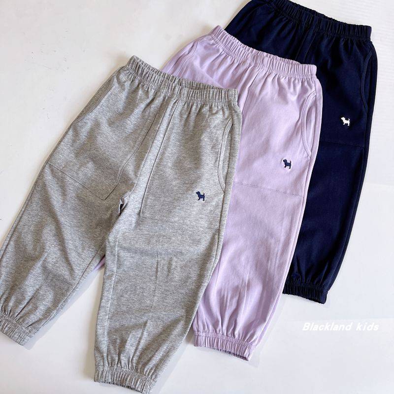 90-160 yard high-elastic cotton thin soft mosquito pants 24 spring and summer sports trousers male and female children ’s air-conditioned pants