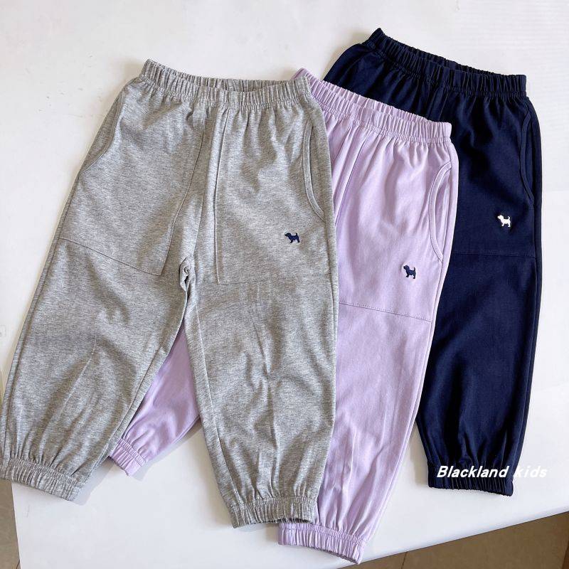 90-160 yard high-elastic cotton thin soft mosquito pants 24 spring and summer sports trousers male and female children ’s air-conditioned pants