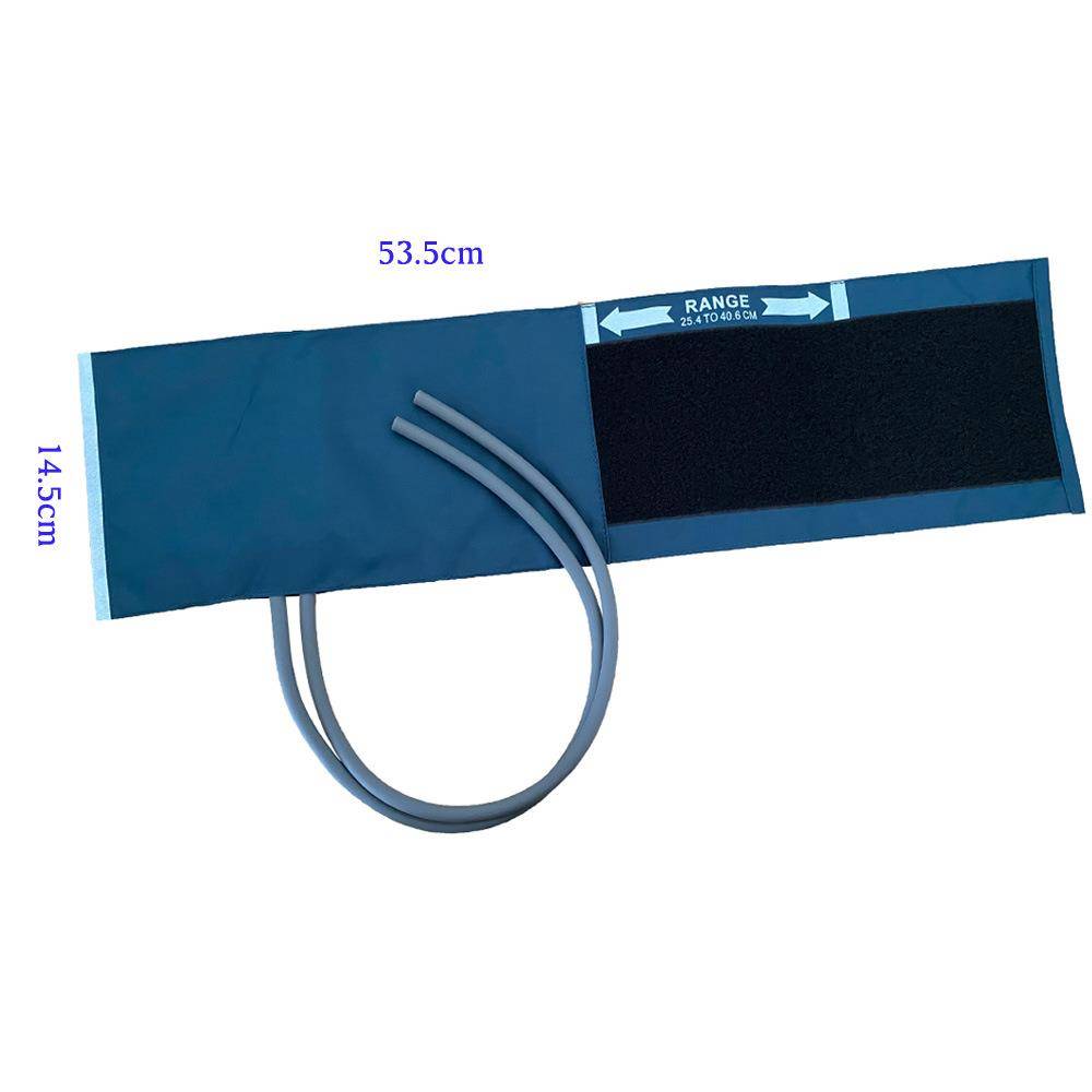 Manual sphygmomanometer meter, two -tube arm -type old blood pressure gauge measurement instrument mercury sleeve cuff accessories