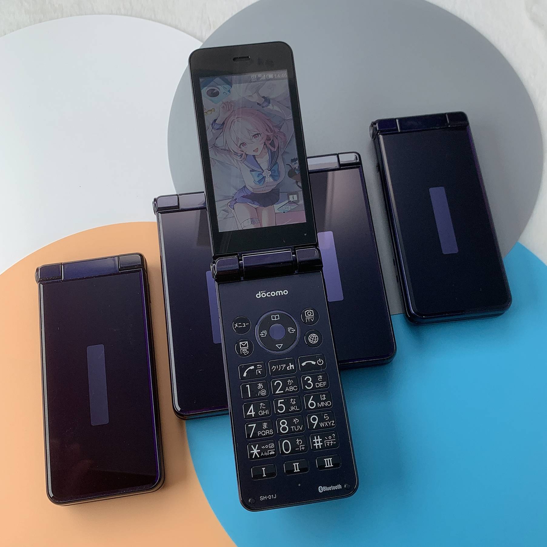 Sharp/Sharp SH-01C Sharp 601SH Telecom Version SH-01J Japanese Flip mobile phone ring network