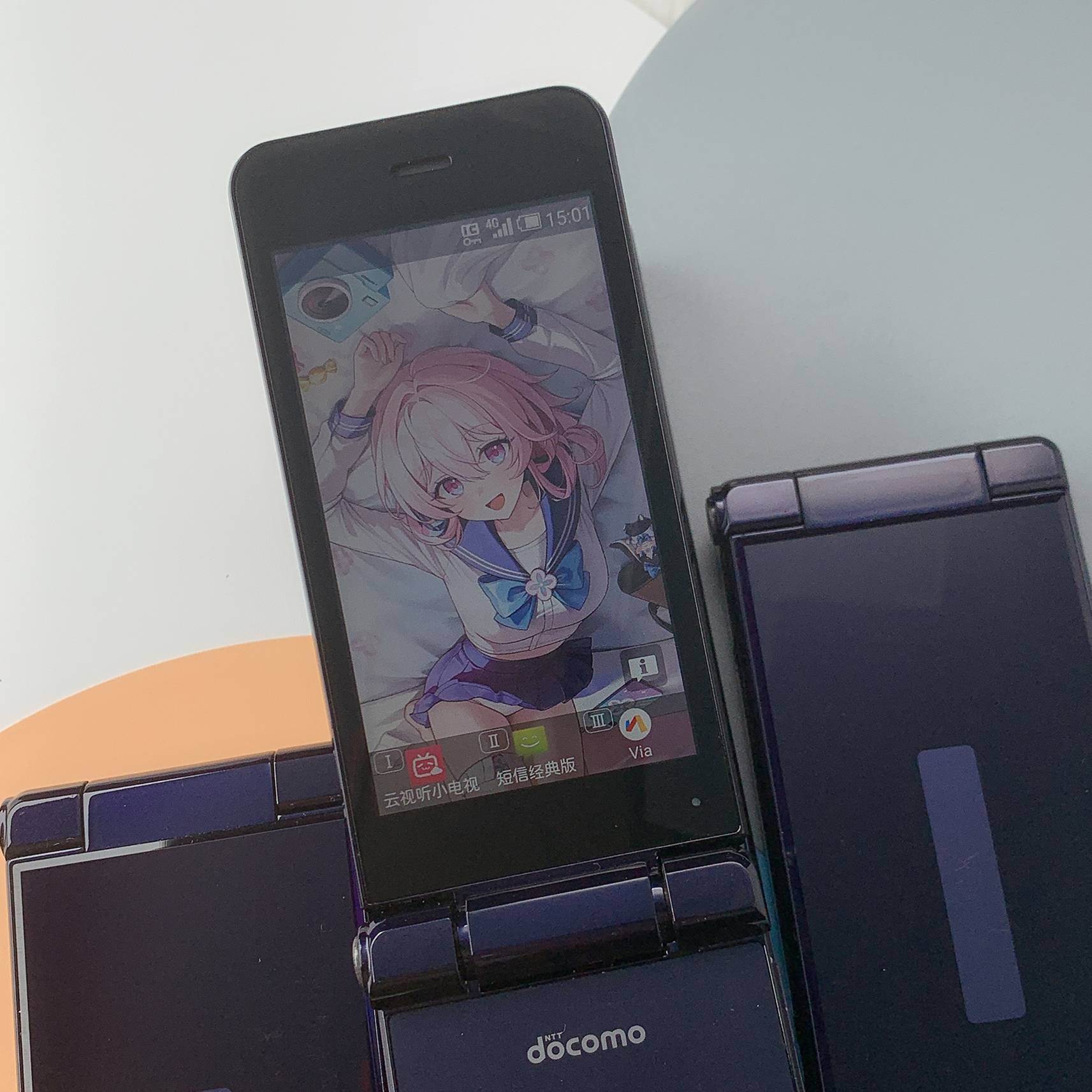 Sharp/Sharp SH-01C Sharp 601SH Telecom Version SH-01J Japanese Flip mobile phone ring network