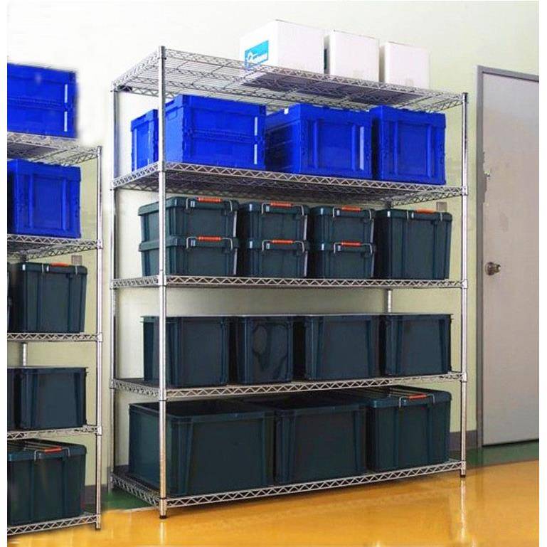 Bold large pipe rack Metal network cable sort out the storage layer of the household warehouse storage frame industrial warehouse shelf