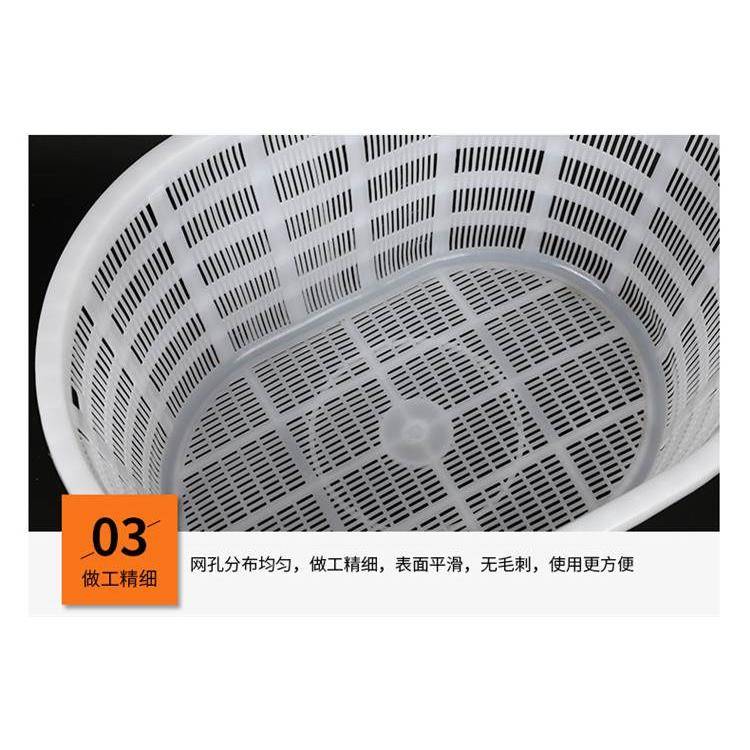 Receive fish and shrimp basket Aquarium waist, watermelon, thick oval large vegetable, fruits and plastic basket around the basket