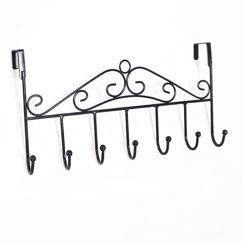 Behind the door behind the door, the bedroom hangs on the door on the door of the door hook the hanger without a trace coat hook to the hand to do freely