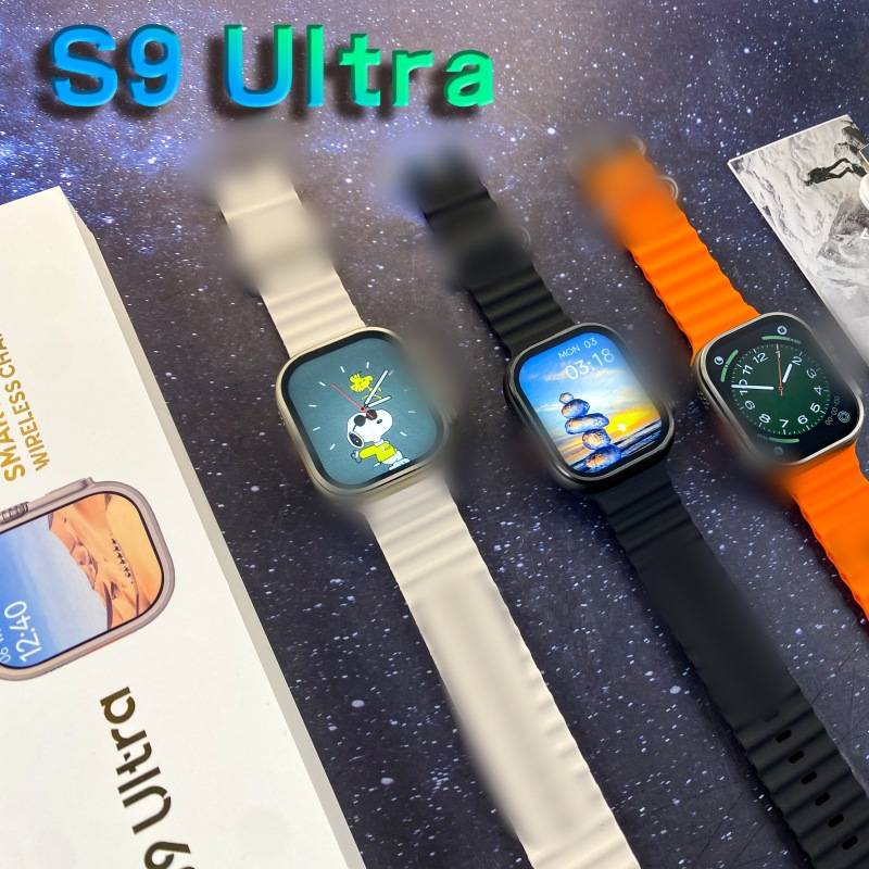 Huawei Smart Selection Cross -border GS S9ULTRA Smart Watch Bluetooth Cardiac Cardio Oxygen Monitoring Chinese