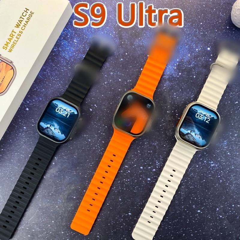 Huawei Smart Selection Cross -border GS S9ULTRA Smart Watch Bluetooth Cardiac Cardio Oxygen Monitoring Chinese