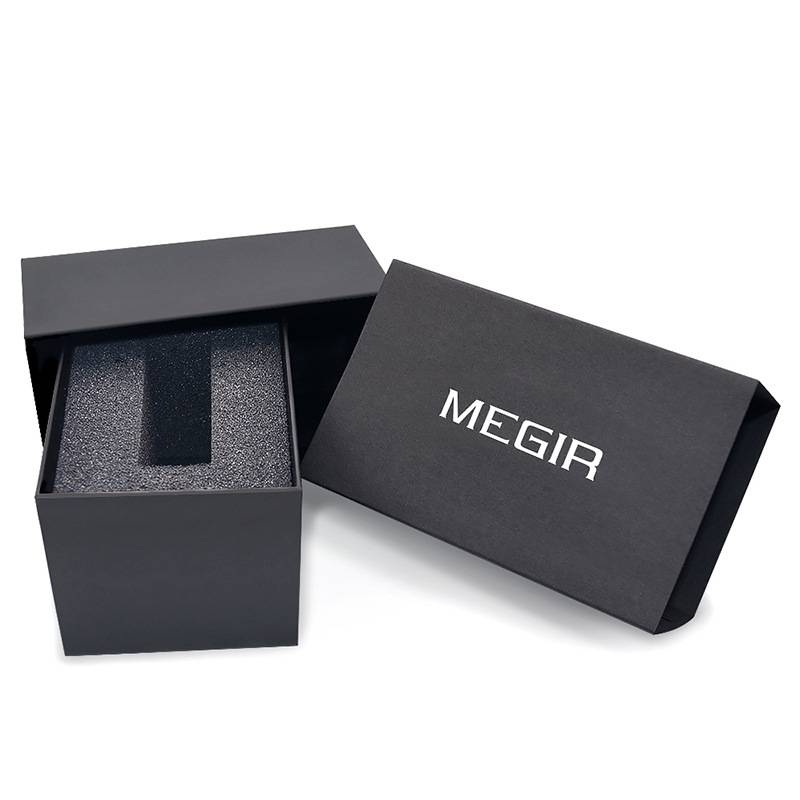 Megir watch packaging box domestic common watch box
