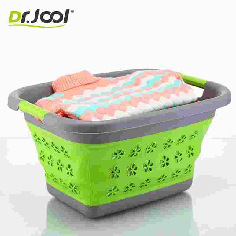 Flower Creative Hollow Folding Dirty Dirty Dirty Dirty Silicon Silicon Plaza Household Car Fruit Vegetables Drip Basketable Basketable Basketable Basketball