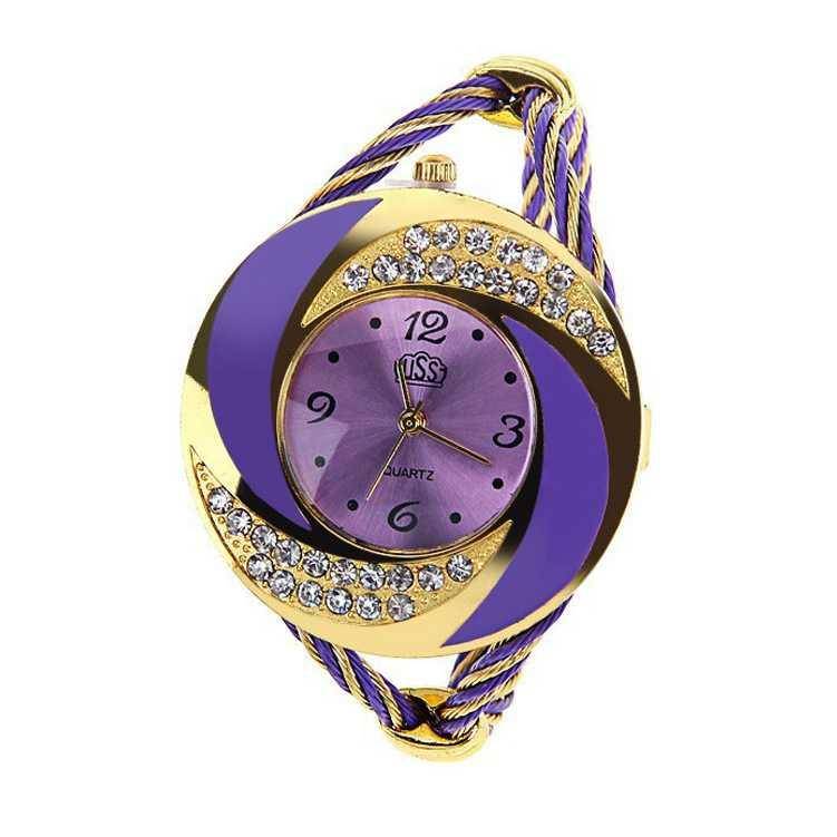 Bracelet 2021 Ms. Gaya Drill Watch New Euer Weaving