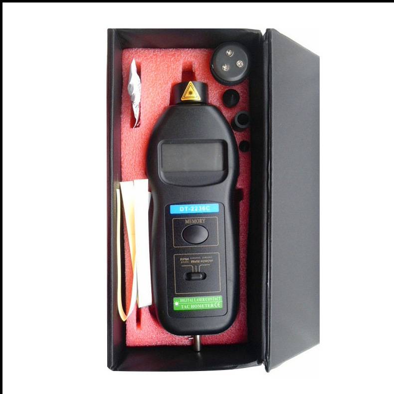 DT-2236C laser/contact with two-in-one mechanical speed meter contacts in line speed special offers