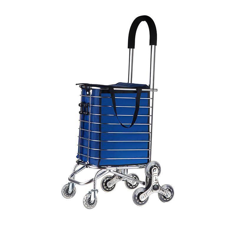 Multifunctional shopping cart, buying a carrier, a car, a car climbing a folding car, a portable small car, the elderly dish basket pull