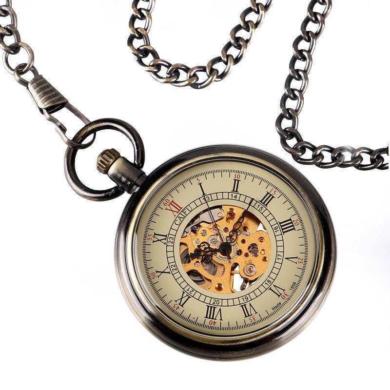 Retro Watch Antique Watch Automatic Machinery Payment Retro and Exquisite Nurses Luxury Men's Watch