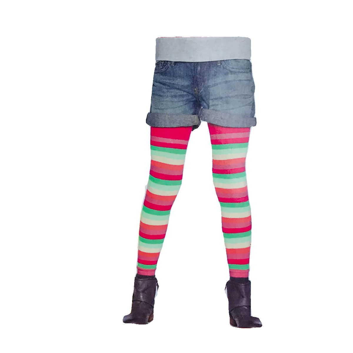 Original single genuine girls and girls, big children in spring and autumn, cotton elastic cropped pants leggings