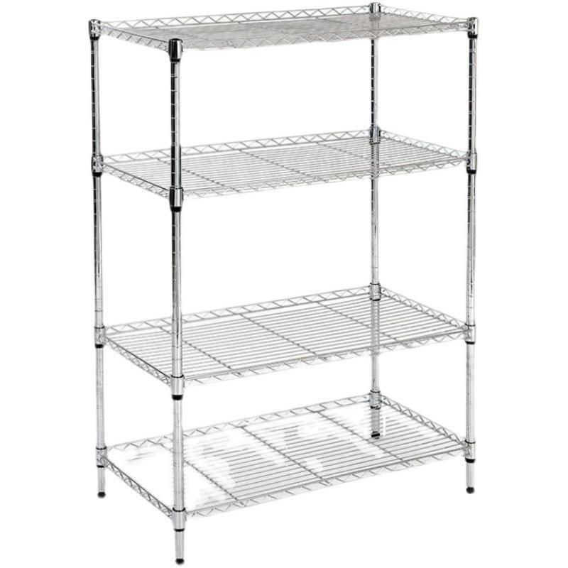 Storage and finishing rack stainless steel -colored storage rack Kitchen 45 -layer landing rack exemption bedroom multi -layer frame