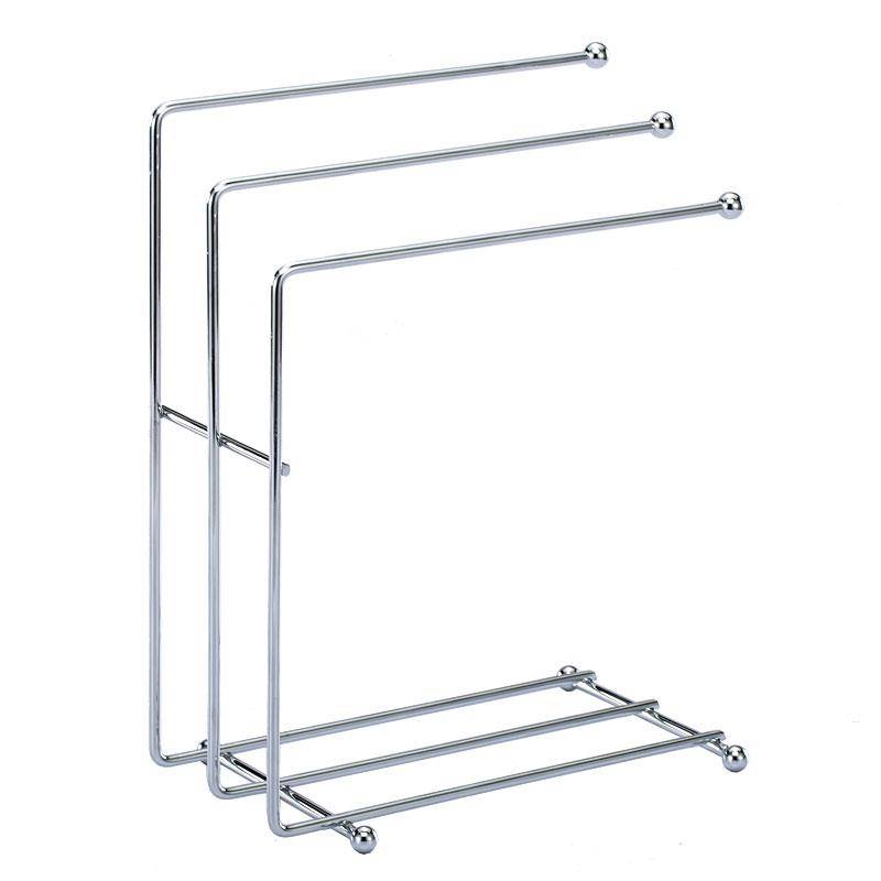Stainless steel kitchen countertop stand -style rack hanging dishwashing rack storage rack small towels to dry the drain shelf