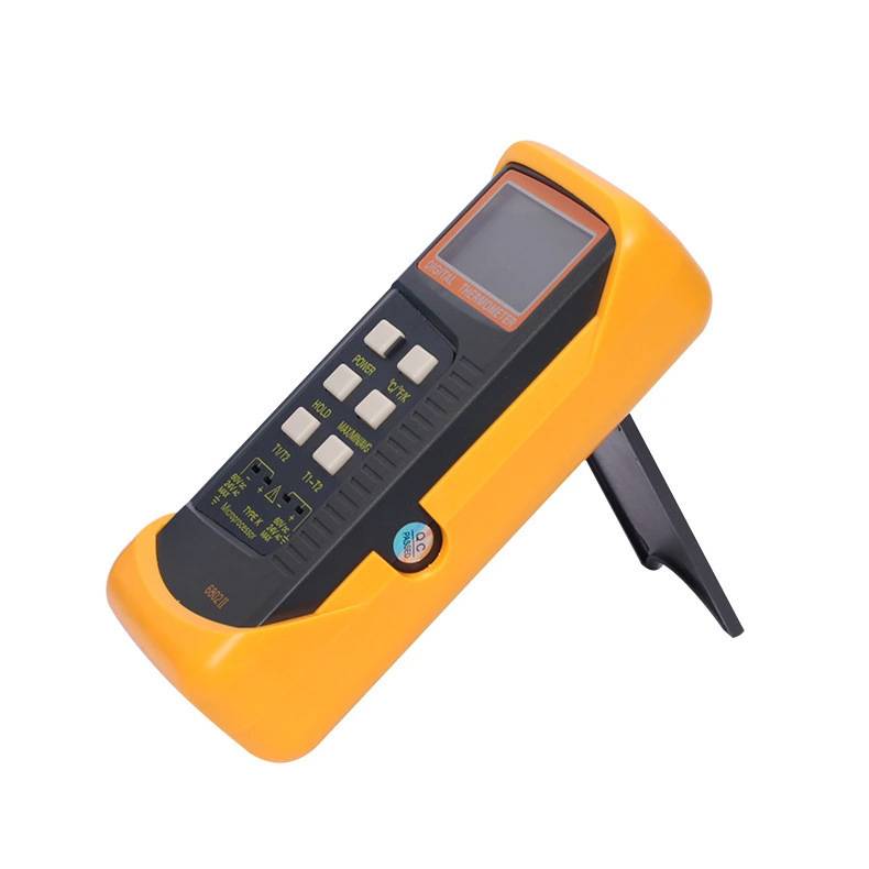 Supply dual channel number display temperature table 6802 Digital temperature meter temperature meter electronic temperature table