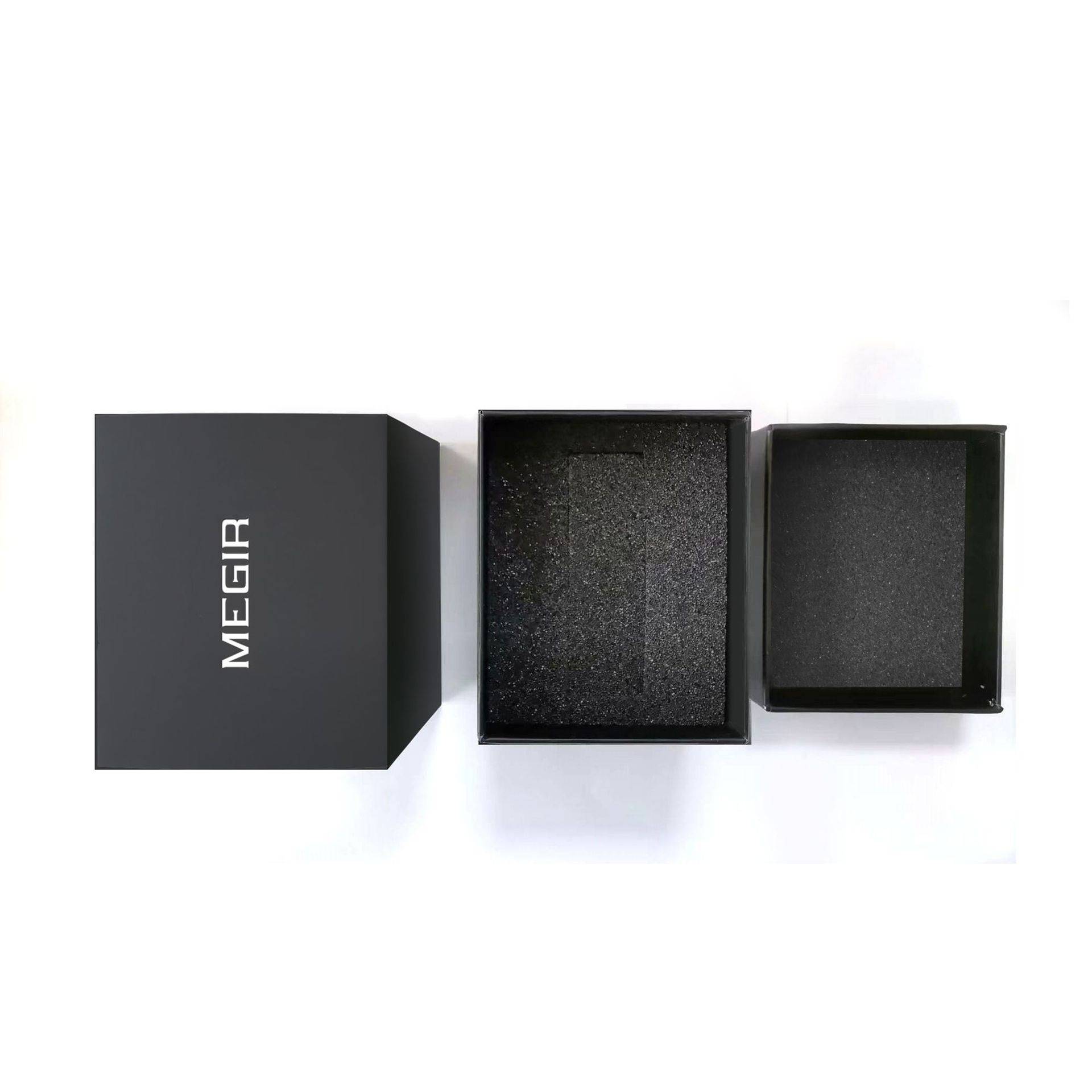 Megir watch packaging box domestic general watch box small square box