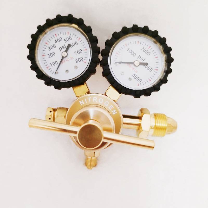 Directly supply full copper M44 high -pressure nitrogen decompression device CGA580 high pressure nitrogen pressure decompression valve air conditioner plus fluorine plus fluoride