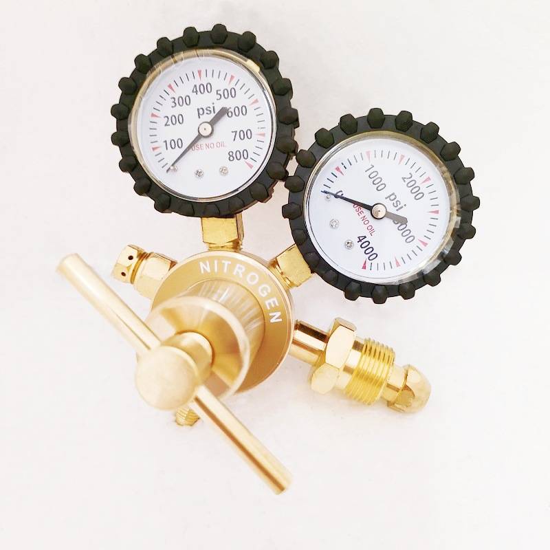 Directly supply full copper M44 high -pressure nitrogen decompression device CGA580 high pressure nitrogen pressure decompression valve air conditioner plus fluorine plus fluoride