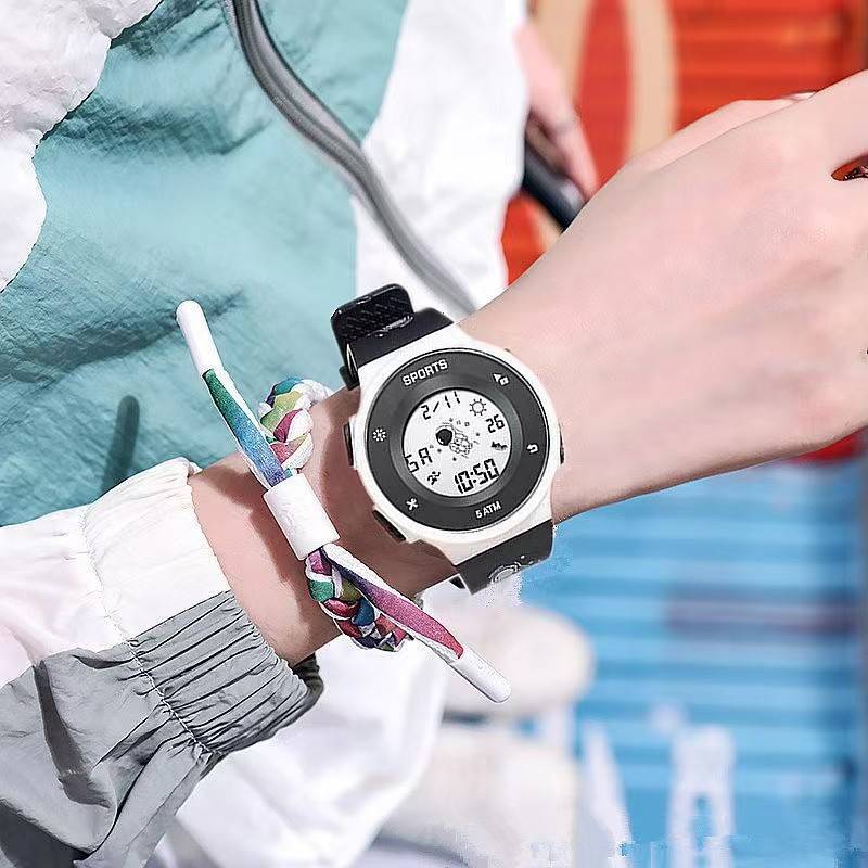 Electronic Watch Men's Junior High School High School, High School, Children, Boys Women's Sports Electronic Boy 2023 2023