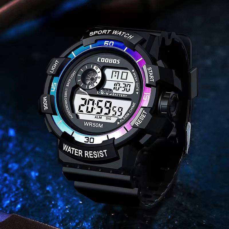 Electronic Watch Men's Junior High School High School, High School, Children, Boys Women's Sports Electronic Boy 2023 2023