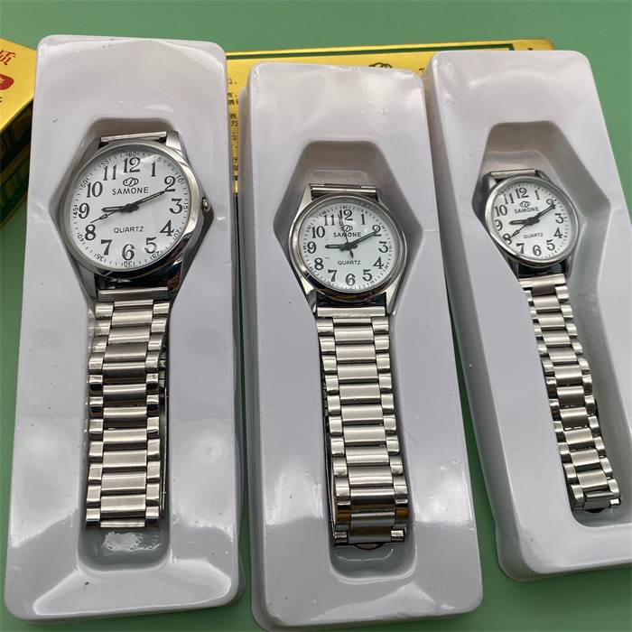 Simonny quartz watch Middle -aged and elderly people digital electronic watches original 2035 movement men's and women's watches alloys
