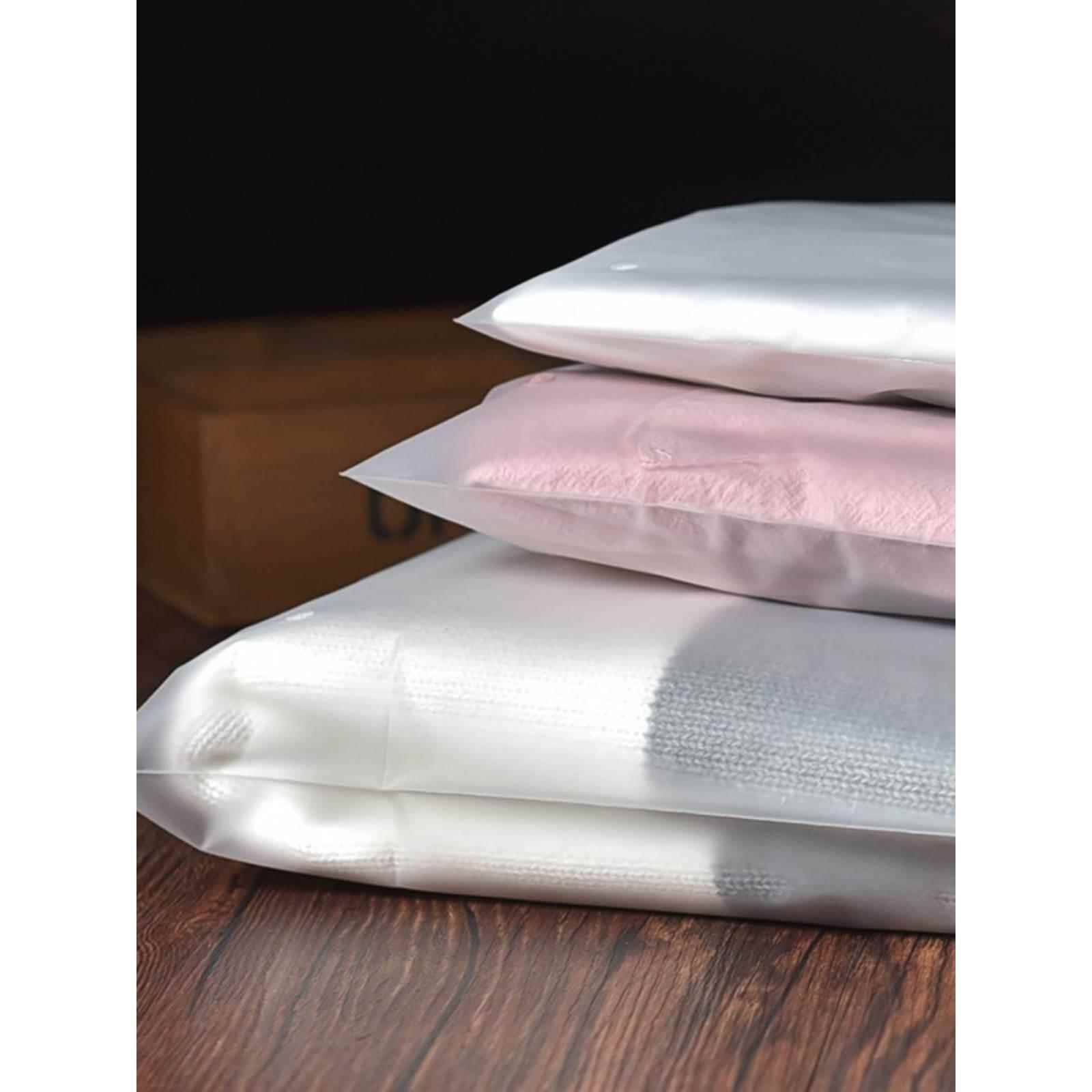 Cashmere jacket storage bag insect -proof in summer clothing wool sweater anti -mothing quilts, moisture -proof home transparent plastic moistureproof