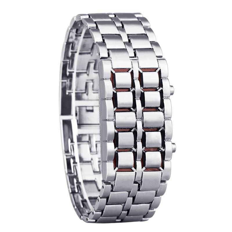 New fashion lava watch Creative couple bracelet LED electronic watch explosion model