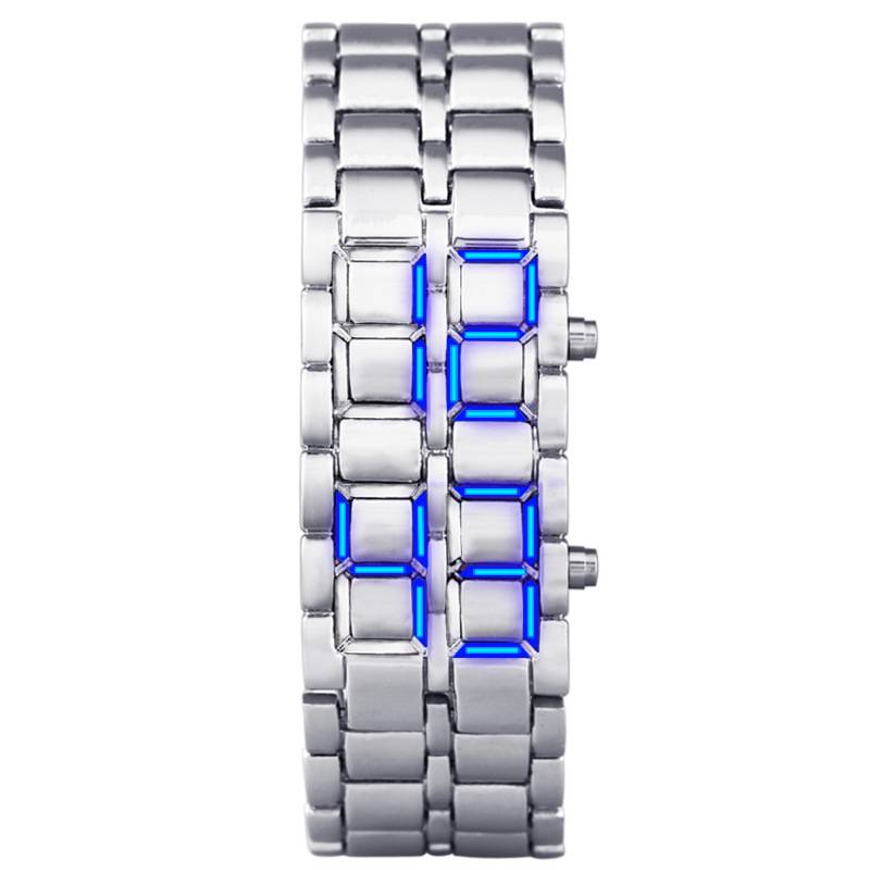 New fashion lava watch Creative couple bracelet LED electronic watch explosion model
