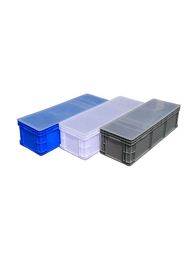 White plastic box ultra -long turnover box rectangular thick logistics box covers turtle box turtle tank breeding box