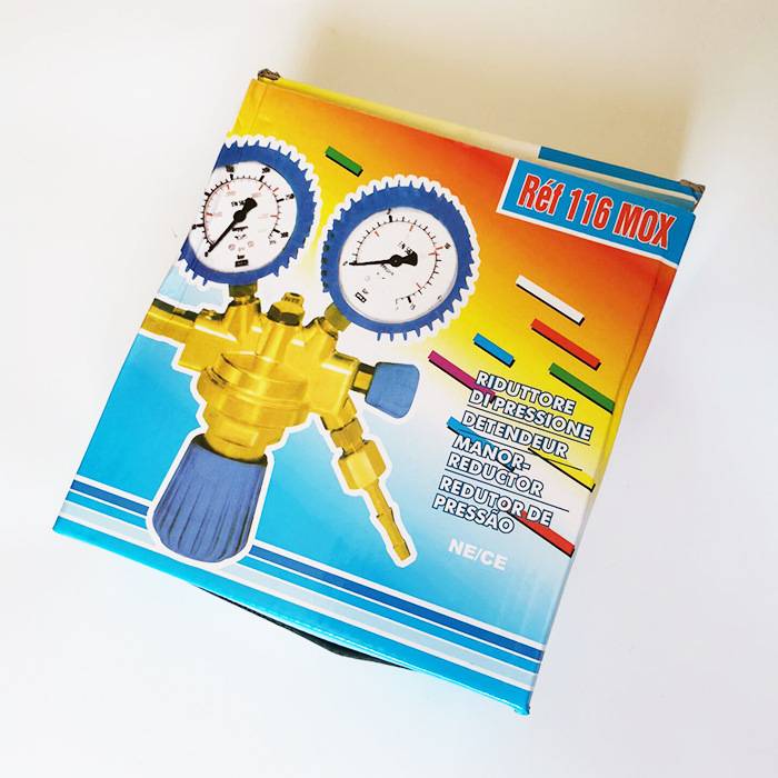 Manufacturers supply pure copper European and American blealing carbon dioxide meter decompressors