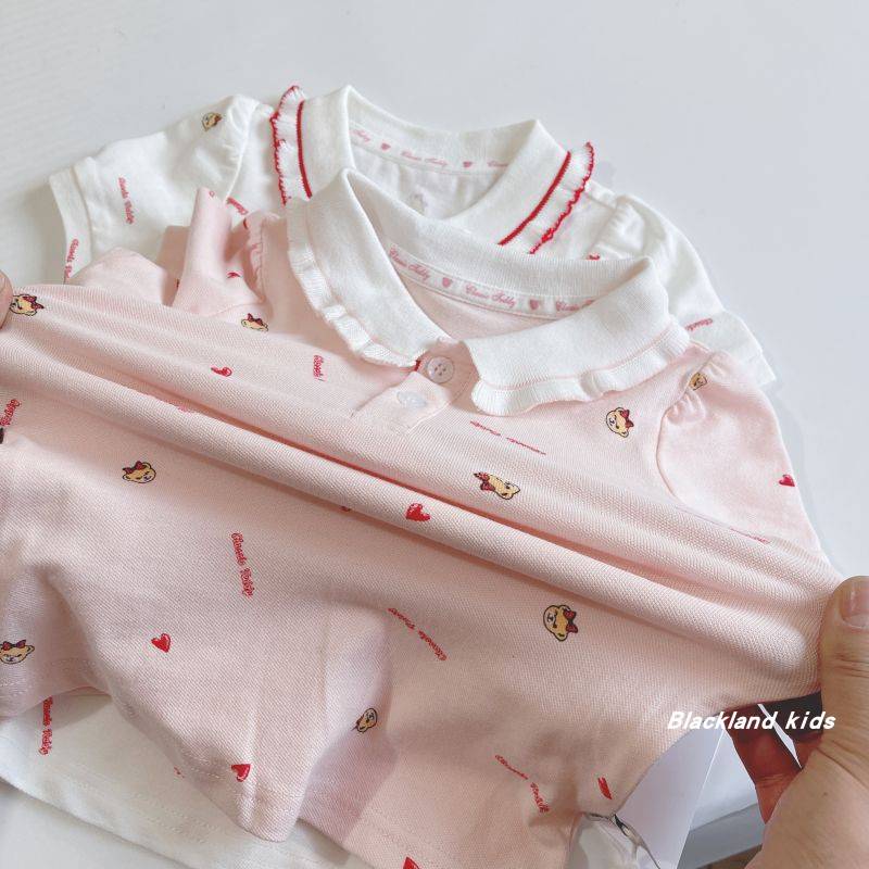 90-140 yards 24 Summer children's clothing girls full of seal beads, cotton pad, children's baby short-sleeved T-shirt vest
