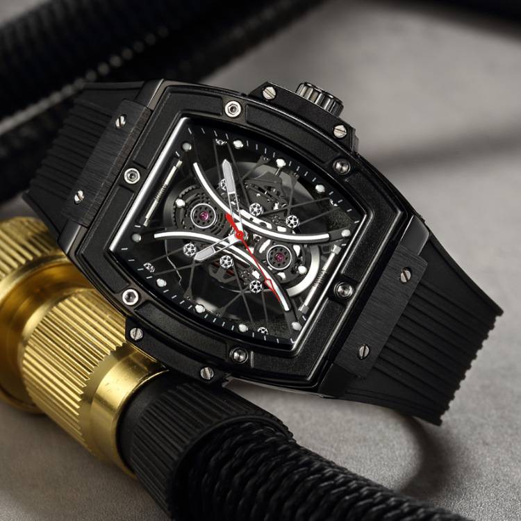 Explosion Ruimas brand men's watch luminous silicon glue watch quartz watch 334
