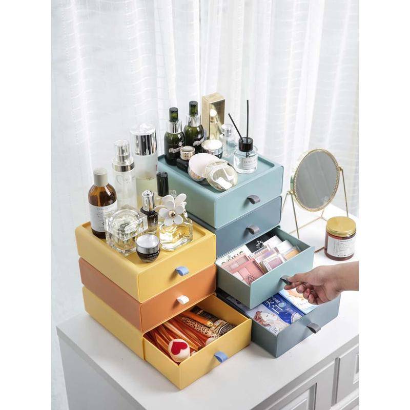 Pocket desktop box box drawer -type storage frame office small file locker library bookshelf desk to organize box