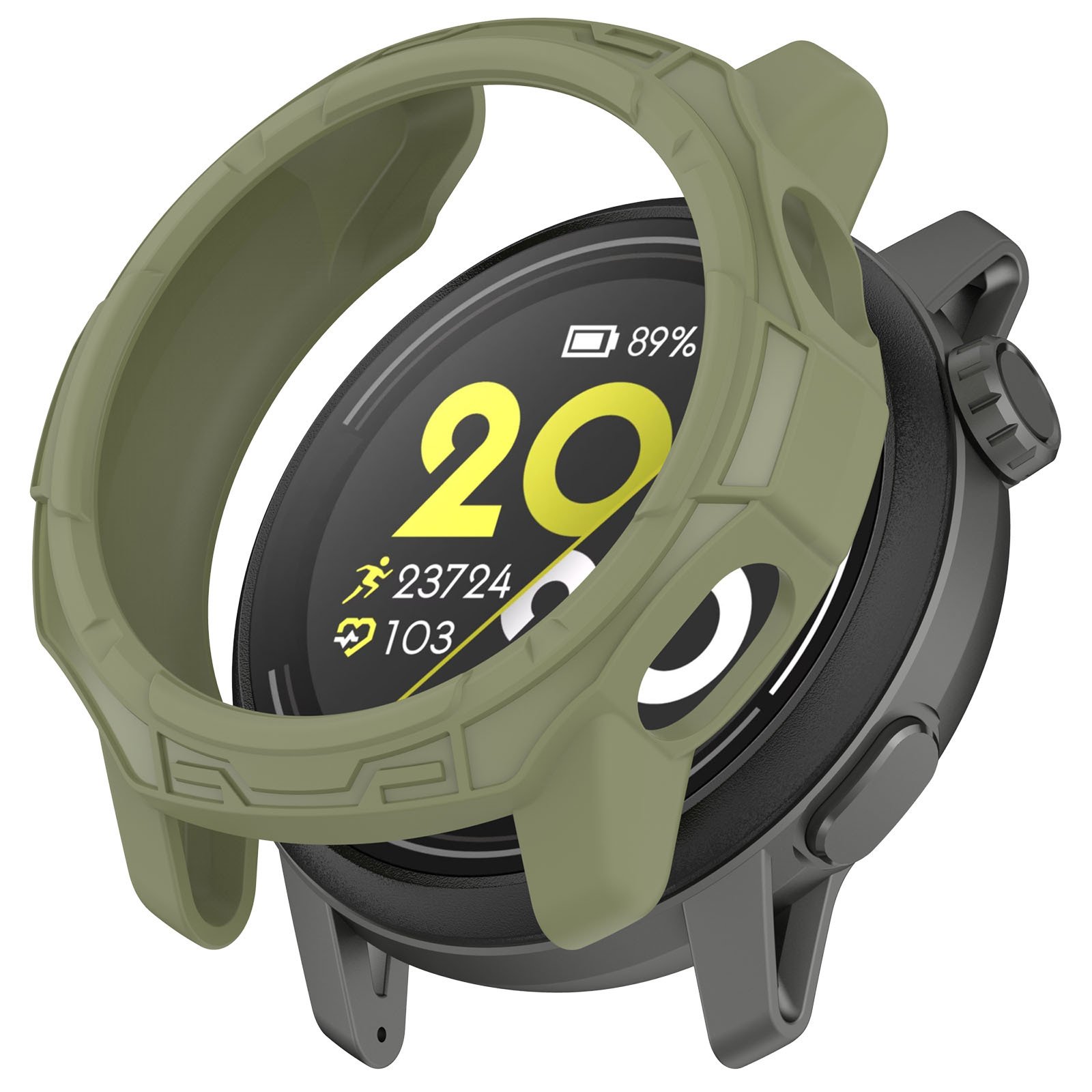 Armor Silicone Case Cover For Coros Pace 3 Smart Watch Strap Soft TPU Protective Bumper Protector Shell Accessories