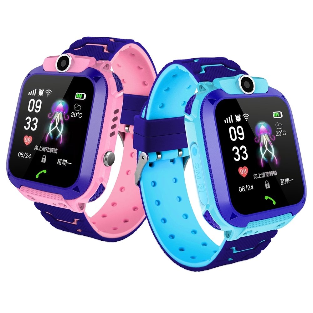 Christmas children bracelet sleep tracker with camera Q12 S12 kids smart watches for gift