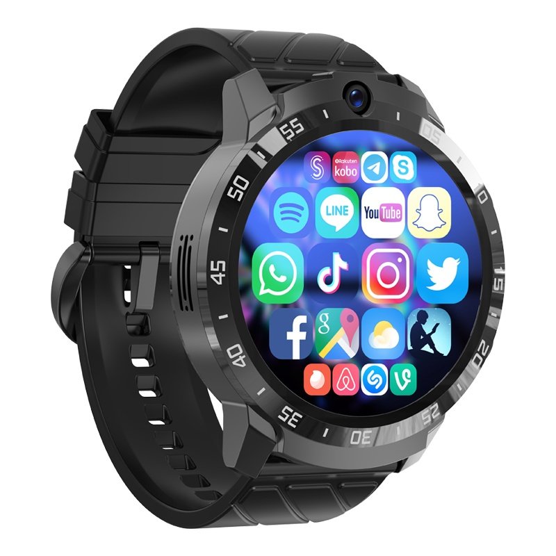 500 Million Pixels BT Calling GPS Wifi Sim Card Watch MT27 4G Smart Watch 4+16G Full Touch Screen 1.6inch IPS 400*400 Smartwatch