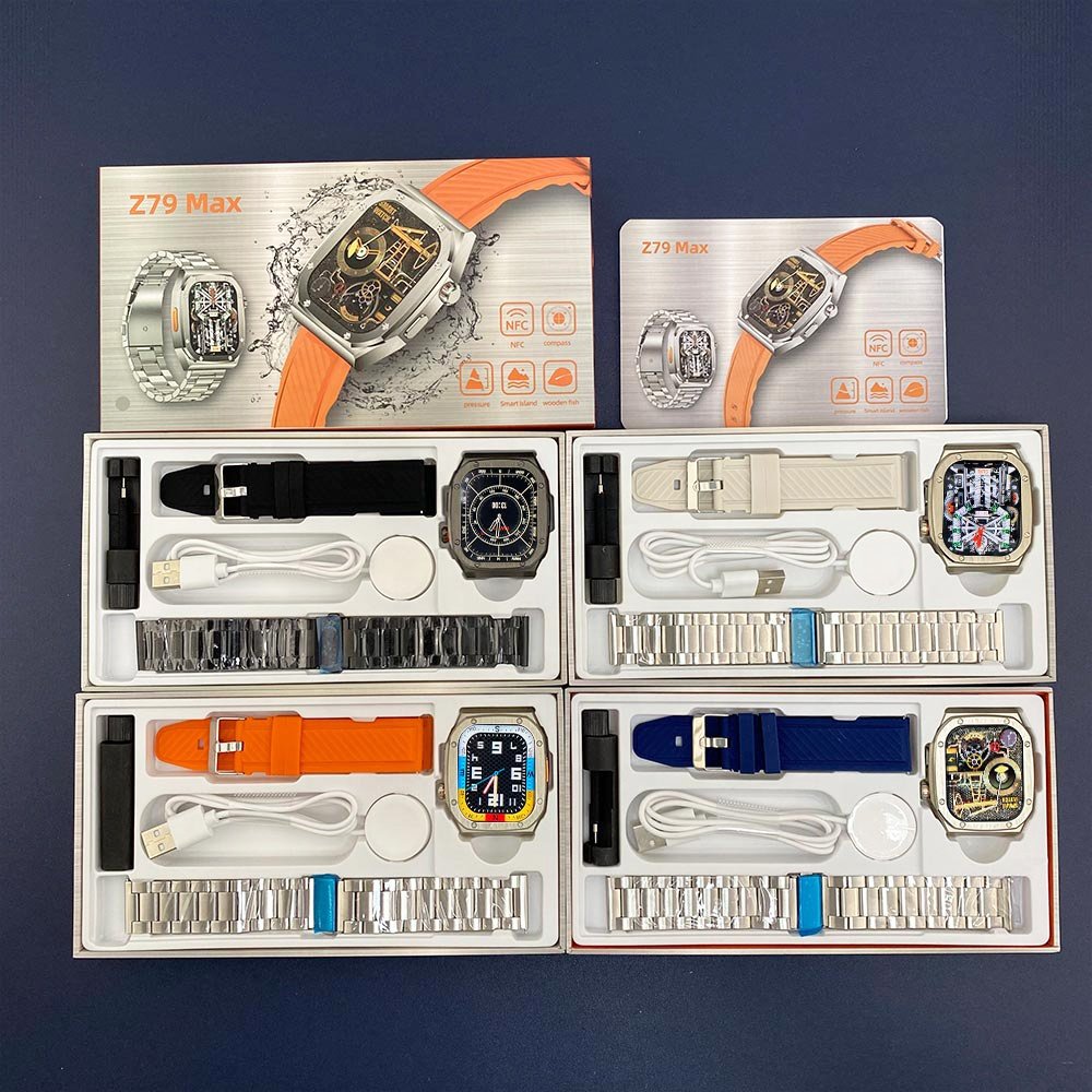 Z79 Max 2.1" AMOLED Outdoor Rugged IP68 Waterproof Reloj inteligente Men Smart watch Montre intelligente Sport Smartwatch Hombre