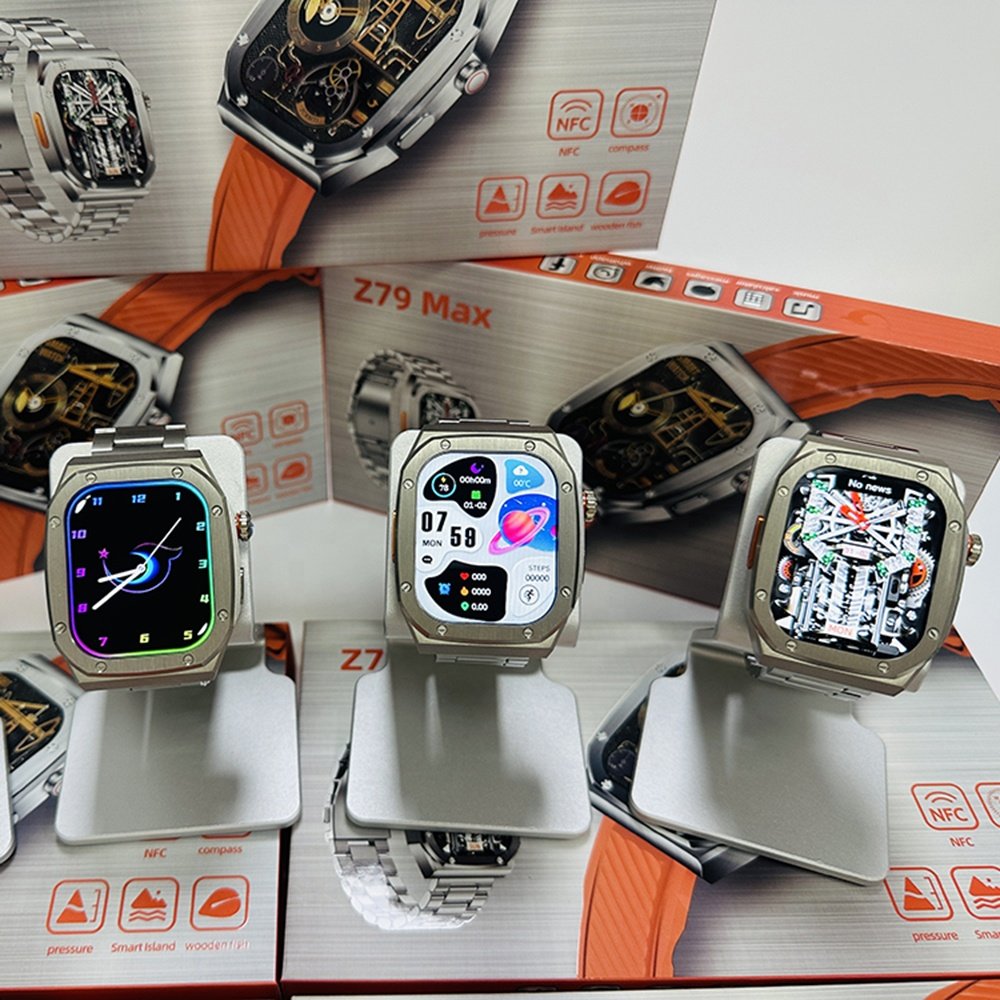 Z79 Max 2.1" AMOLED Outdoor Rugged IP68 Waterproof Reloj inteligente Men Smart watch Montre intelligente Sport Smartwatch Hombre