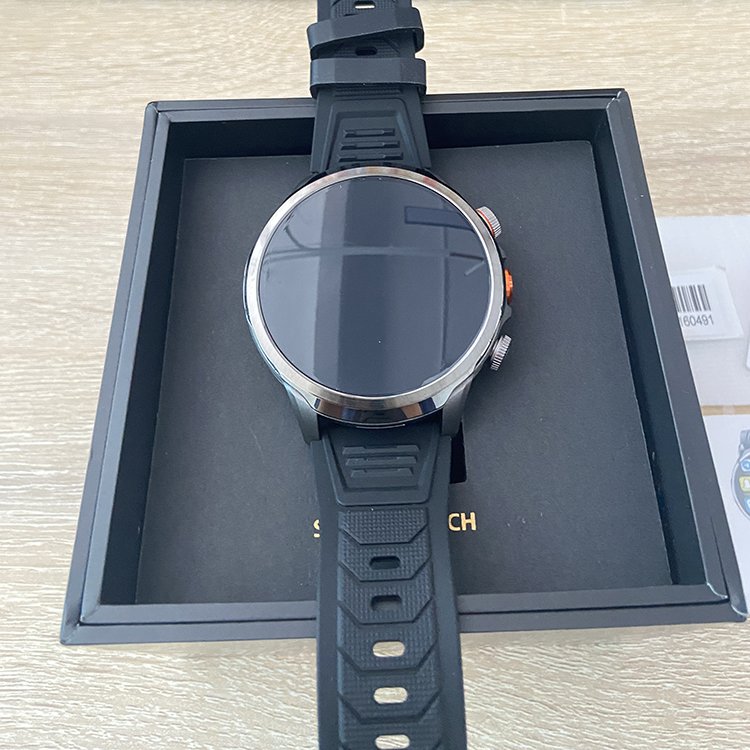 Hot Selling Round Shape 4G Android Smart Watch SIM Card with WIFI NFC GPS Camera Business SmartWatch H18