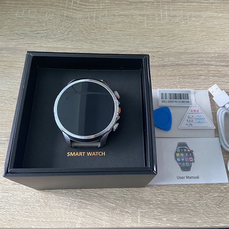 Hot Selling Round Shape 4G Android Smart Watch SIM Card with WIFI NFC GPS Camera Business SmartWatch H18