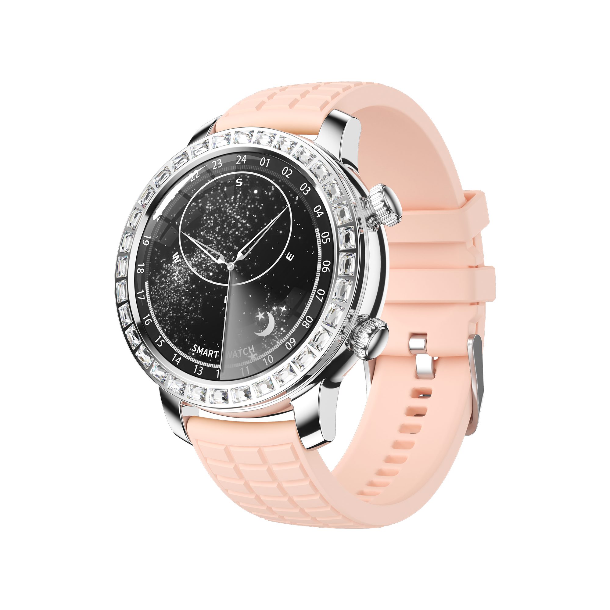 Smartwatch for Women's Z95 Mini Round Fashion Amoled Smart Watch 2024 Luxury Ladies Wrist Touch Screen Watch Set For Women Girl