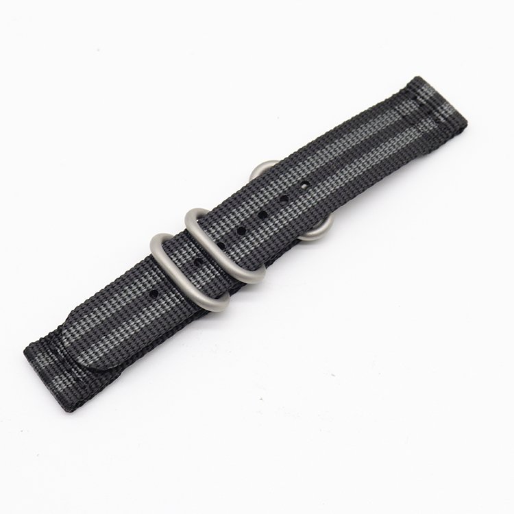 2024 Hot Selling Custom Nylon Watch Straps with 316 Stainless Steel Buckles 20 mm Smart Watch Straps