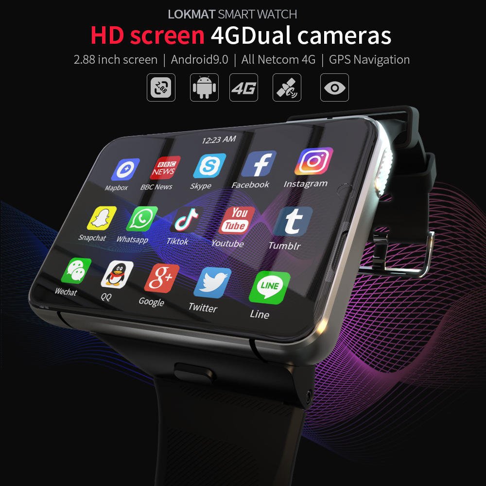 2024 Model New Touch Screen Gps Smart Watch Tracker Auto Focus 24 Hour Instruction Smart Watch For Man