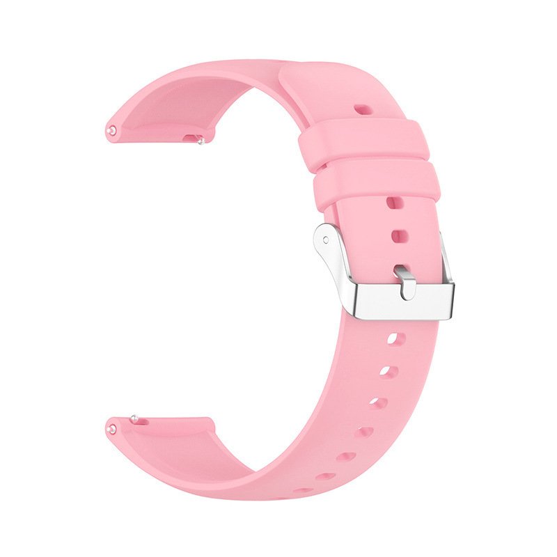 Universal smart watch accessories replacement silicone band strap 16mm 18mm 20mm 22mm