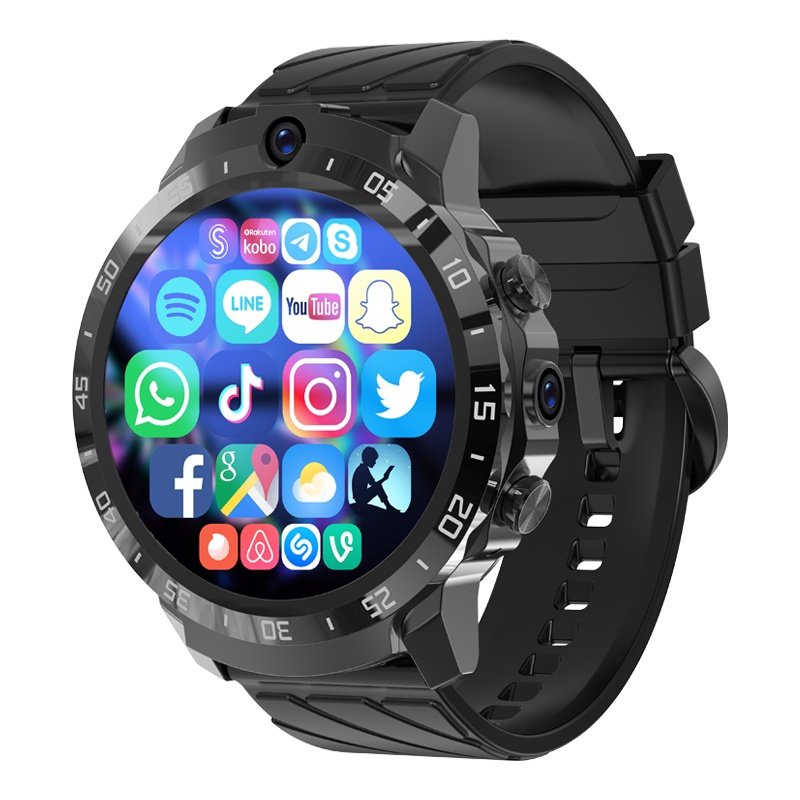 Waterproof 1000Mah GPS Wifi App Download 1.6inch IPS 4G Network MT27 4G Smart Watch Support Sim Card Independent Call SmartWatch