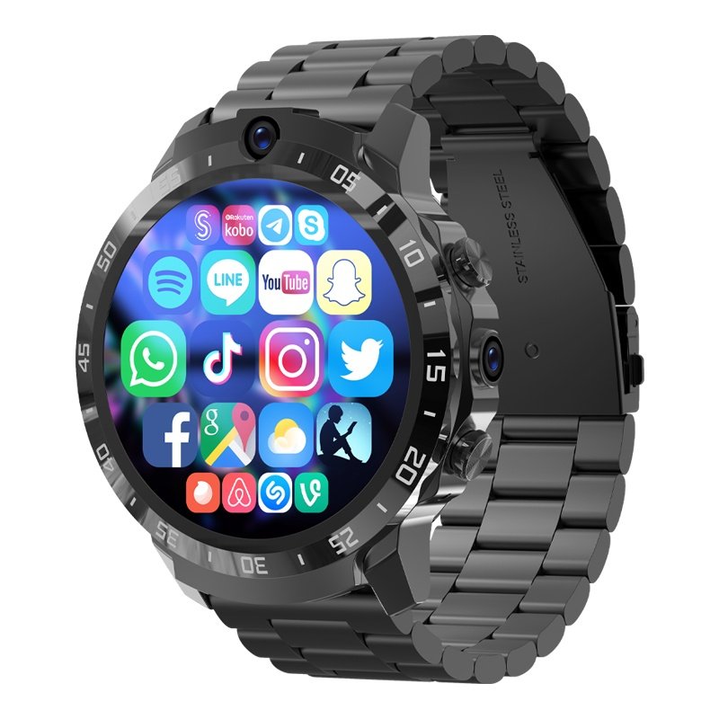 Waterproof 1000Mah GPS Wifi App Download 1.6inch IPS 4G Network MT27 4G Smart Watch Support Sim Card Independent Call SmartWatch