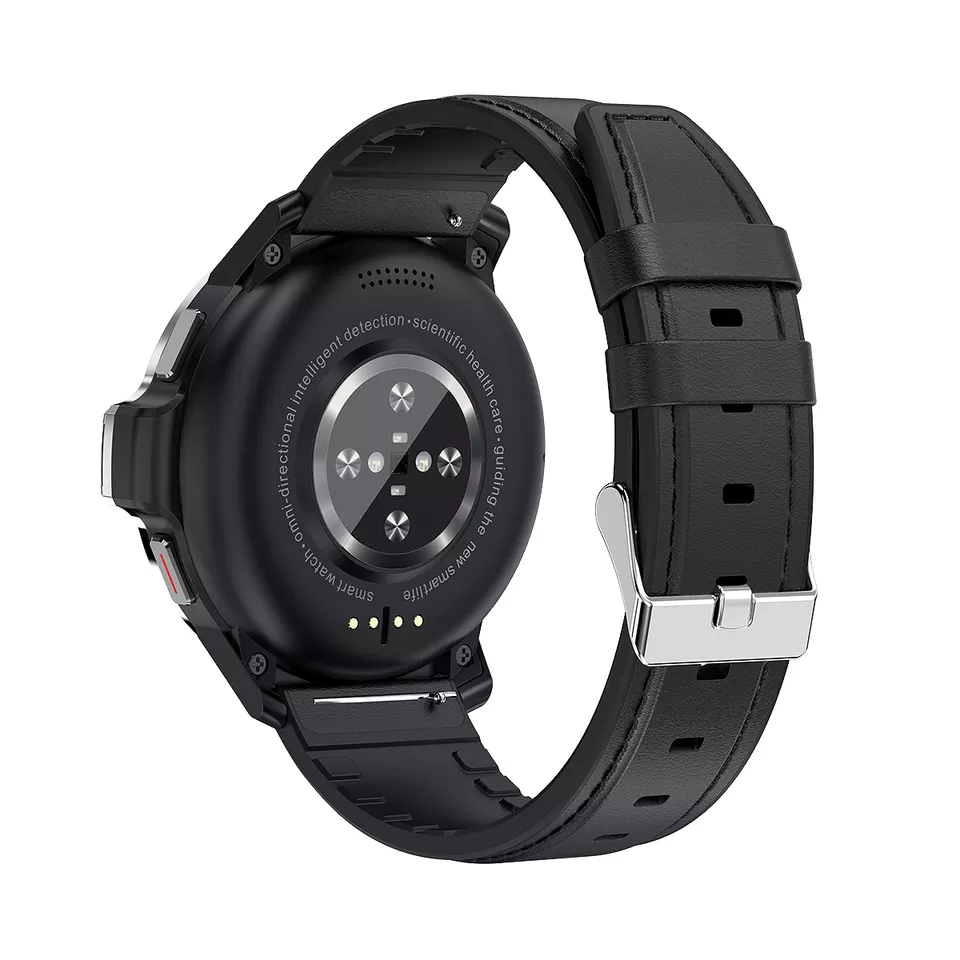 4G Quad-cord DM30 Smart Watch with Android 9.1 Dual 5MP Cameras Wifi GPS Smartwatch Support Sim Card Different Languages