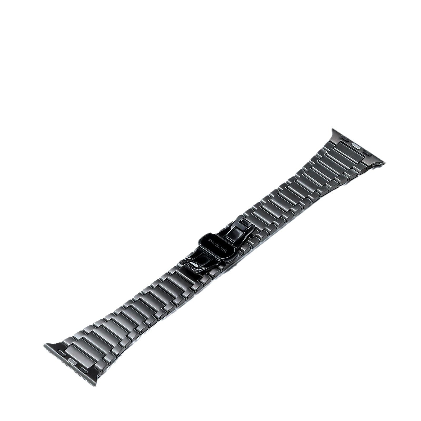 For IWatch Ultra Strap 49mm Metal Smart Watch Band 316 Stainless Ultra Band For 45mm 44mm Luxury Titanium Watch Band